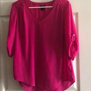 Bright pink blouse - great condition